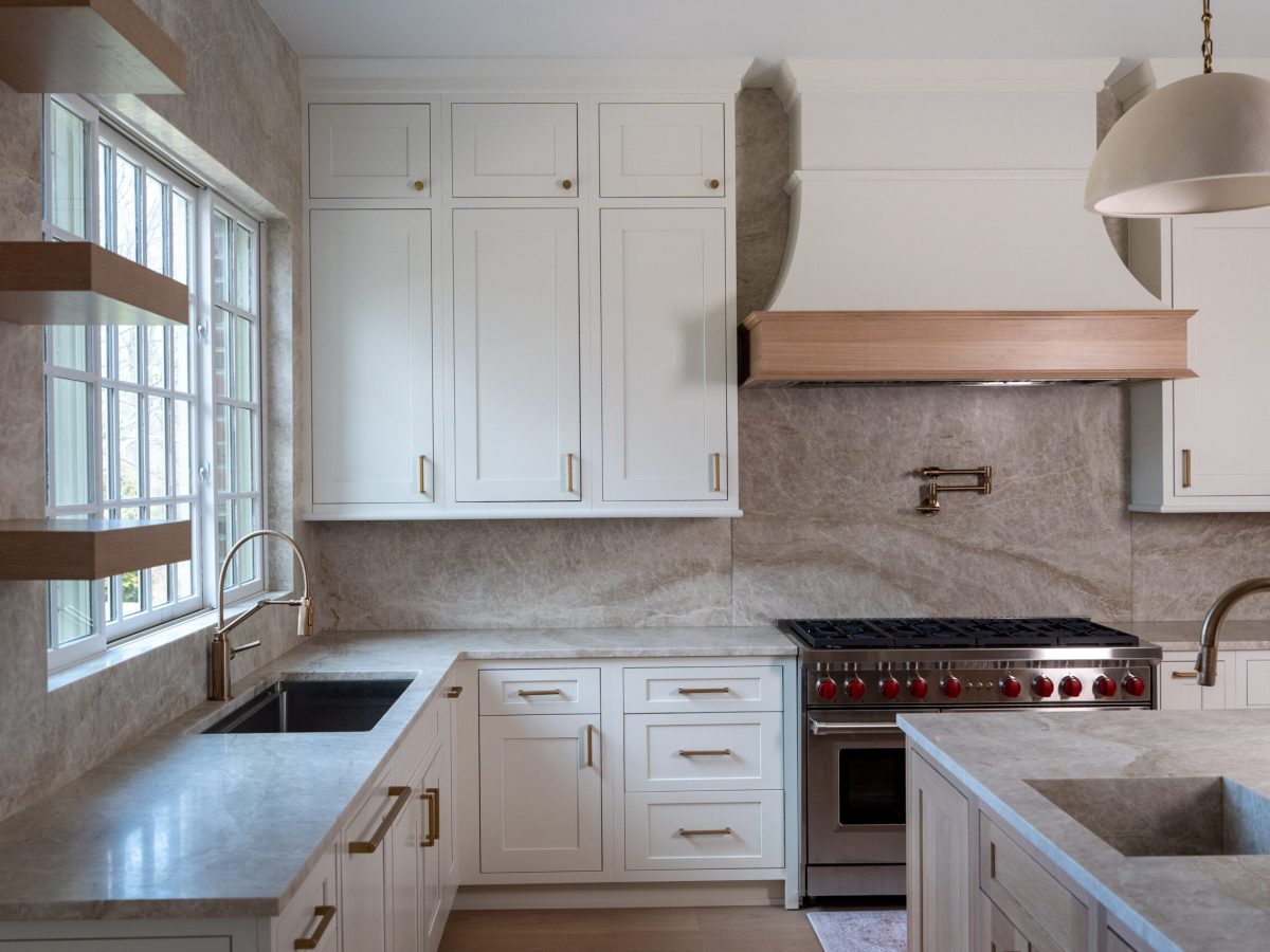 Kitchen countertop fabrication and installation