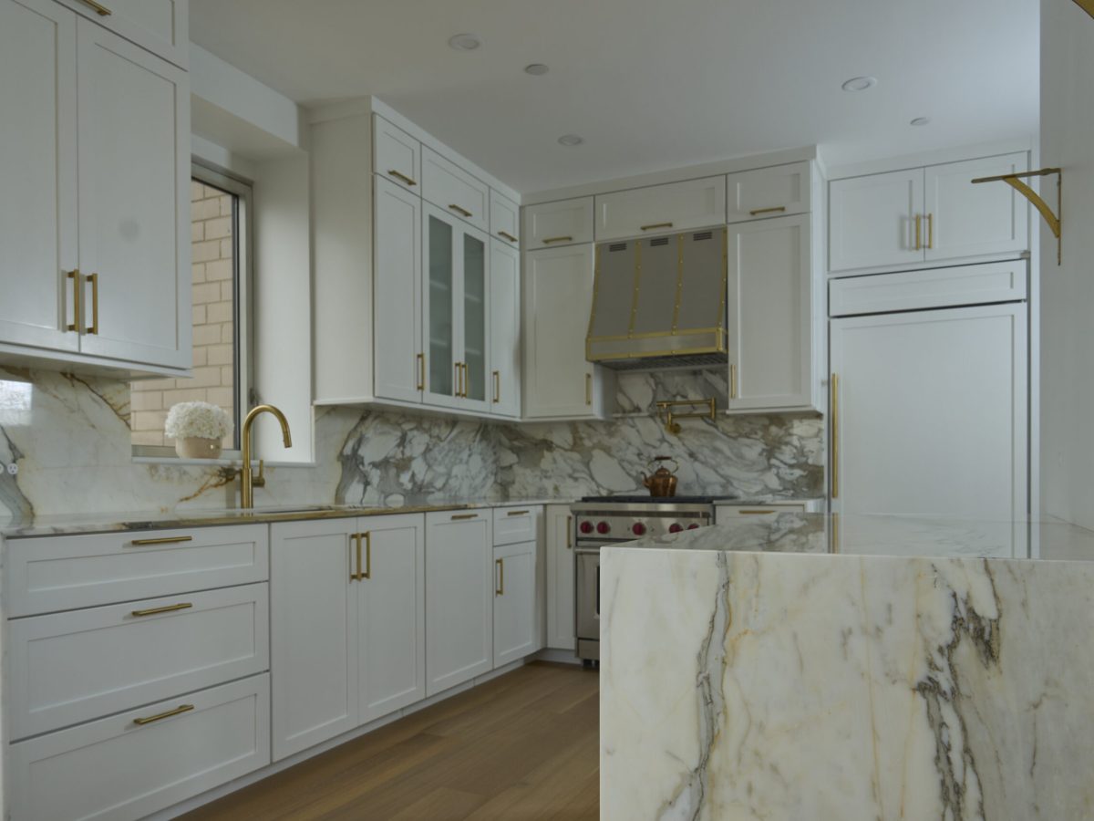 Kitchen countertop fabrication and installation