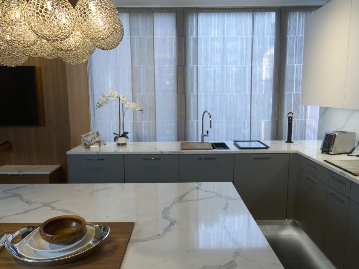 Kitchen countertop fabrication and installation